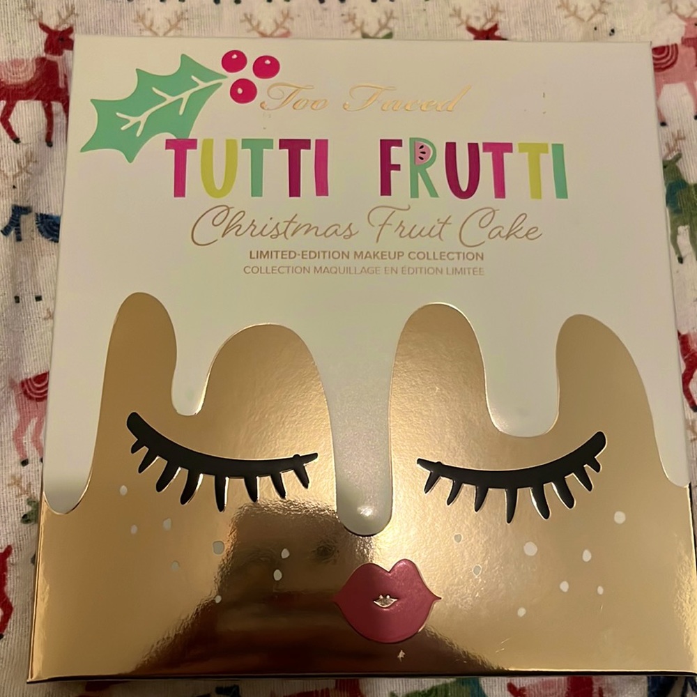 Too Faced tutti frutti Christmas Collection NWT Limited Edition